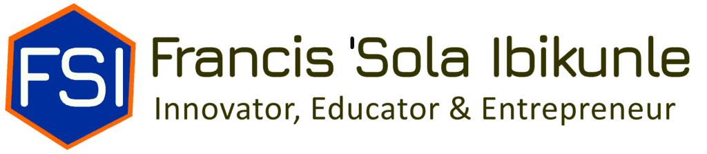 Professional portrait of Francis 'Sola Ibikunle, a renowned innovator, educator, and entrepreneur in.